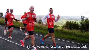 Sir Kevin Sinfield's 7 in 7 ultramarathon enters Greater Manchester as legend hits £1m fundraising mark for MND