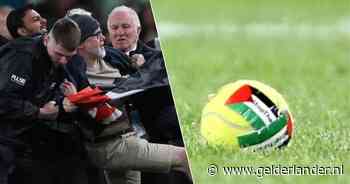 Veldbestorming en tennisballen: duel Ierland stilgelegd na pro-Palestijnse protesten