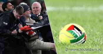 Veldbestorming en tennisballen: duel Ierland stilgelegd na pro-Palestijnse protesten