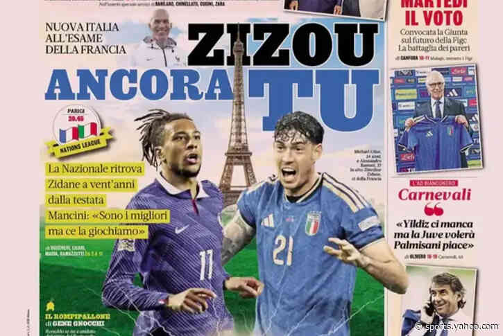 Today’s Papers: France vs Italy dominates as Zidane revisits Materazzi headbutt