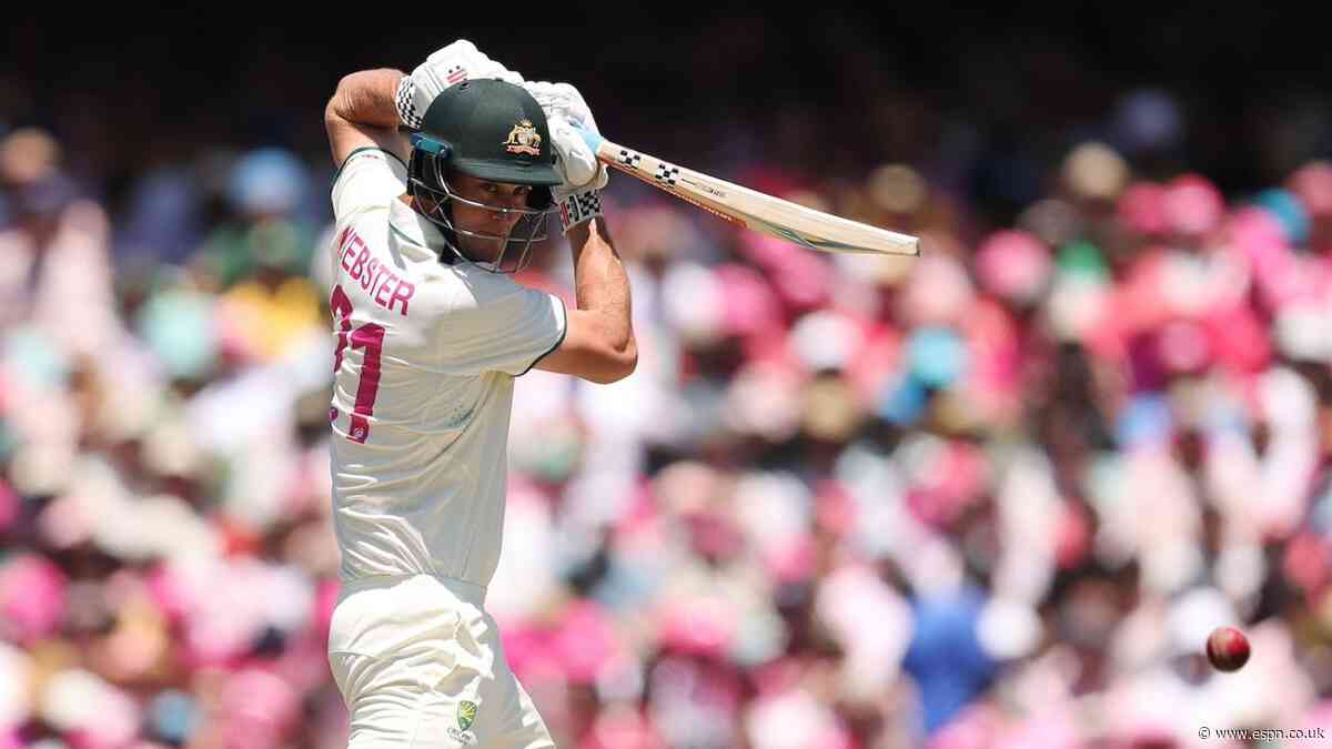 'I pride myself on problem-solving' - Webster prepares for tough South Africa initiation