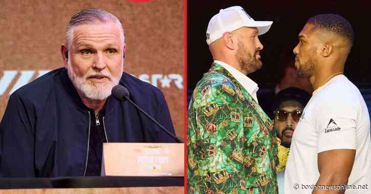 Peter Fury sets the record straight on reports he’ll help Anthony Joshua prepare for Tyson Fury