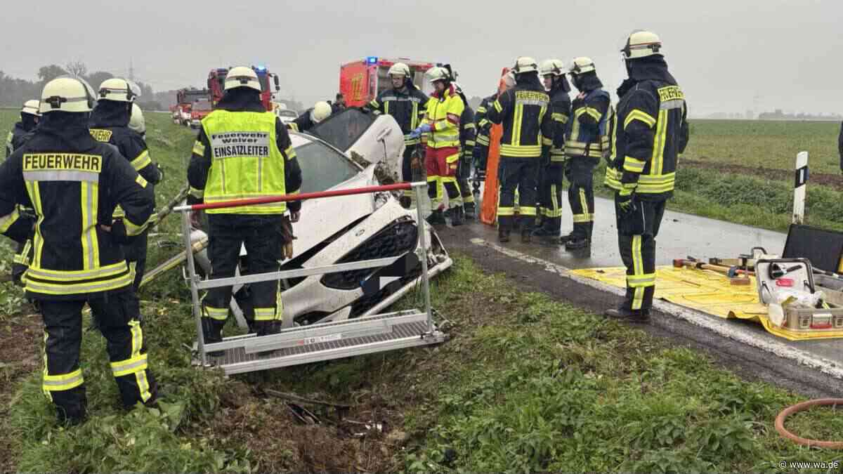 Zwei Männer bei Unfall verletzt – auffälliger Geruch bringt Polizeibeamte auf die Spur