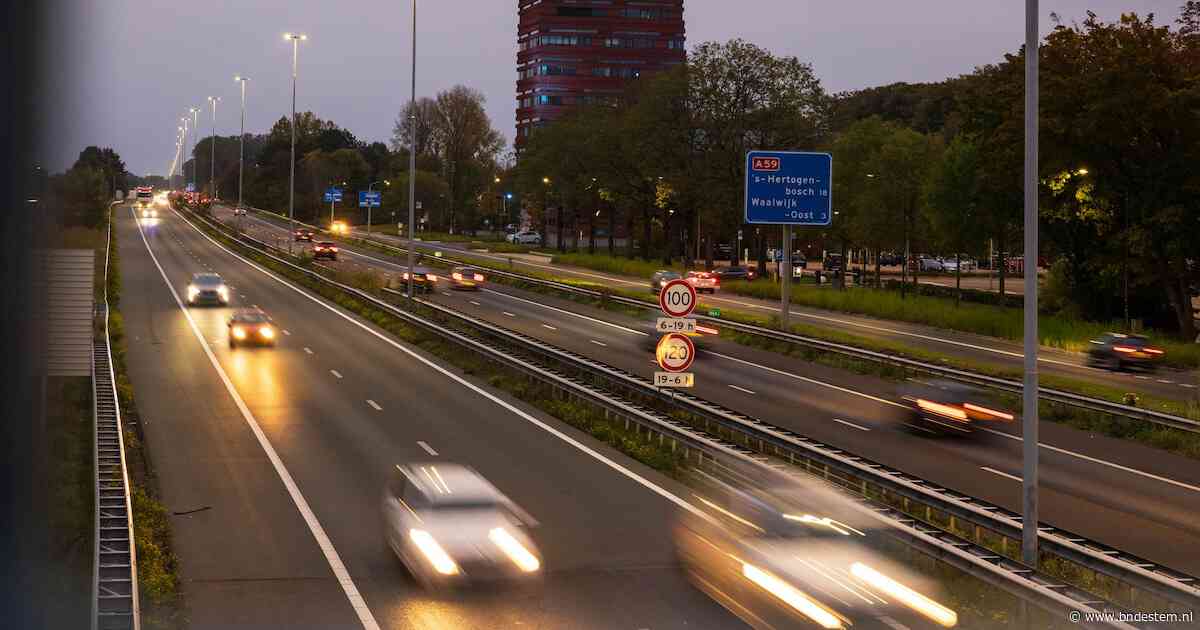 A59 tussen Hooipolder en Empel dit weekend opnieuw dicht