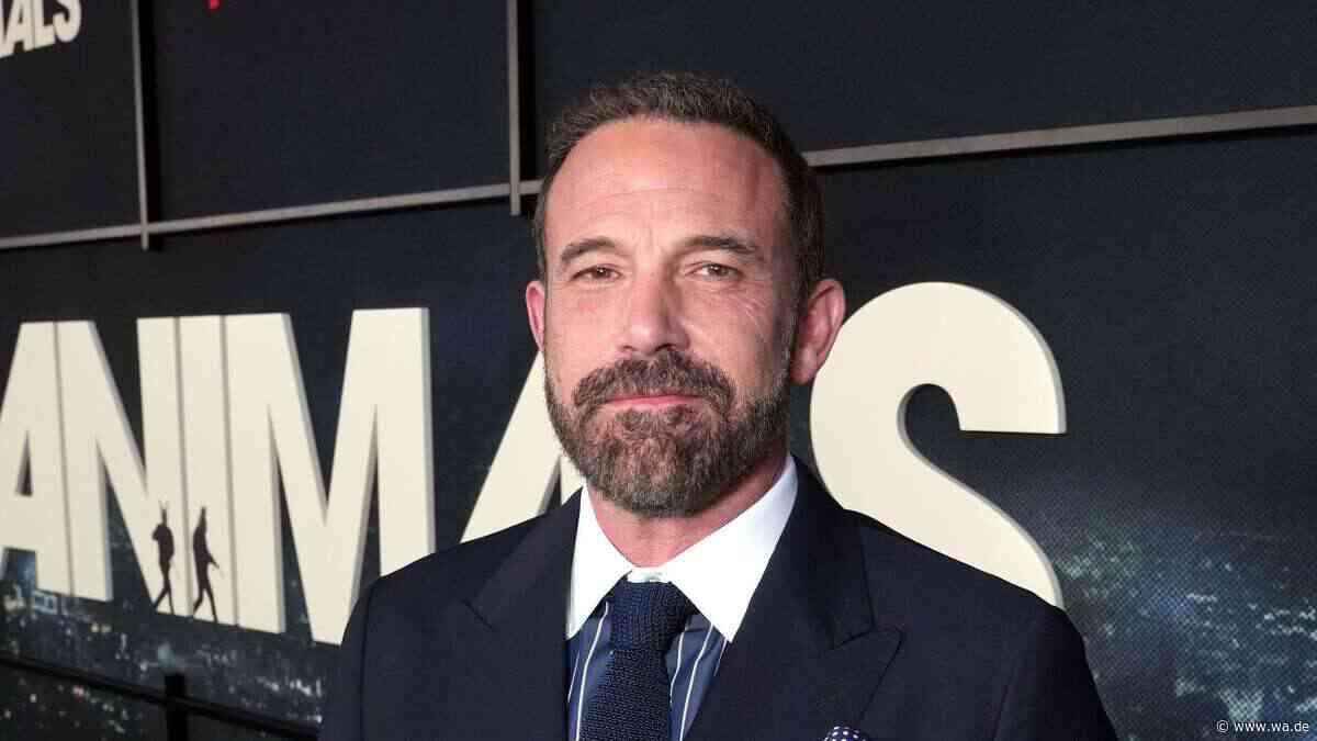 „Sehr menschlich“: Ben Affleck verteidigt Einsatz von KI für neuen Netflix-Film