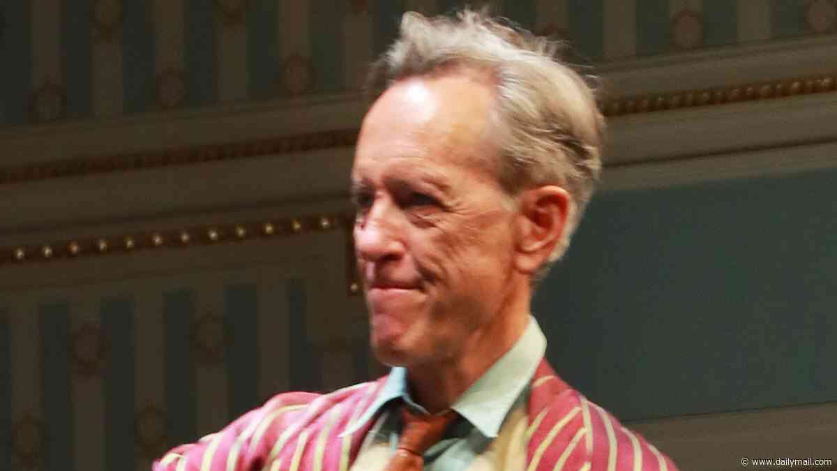 Richard E. Grant shrugs off his killer mistake on Celebrity Traitors as he takes to the stage in opening night of his new West End play
