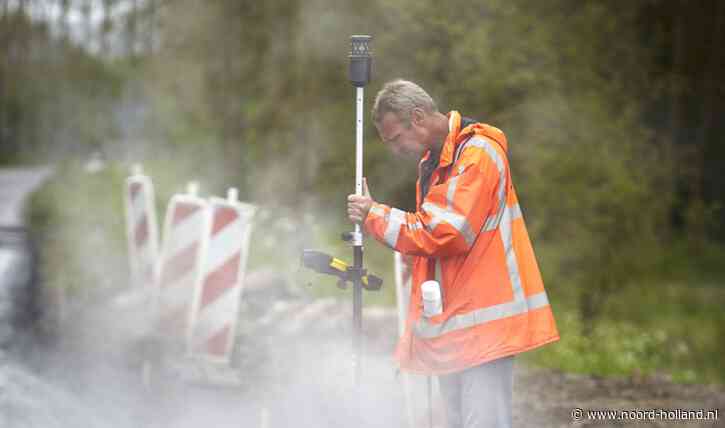 N512 (Herenweg) bij Noord-Bakkum drie dagen dicht voor asfaltonderhoud