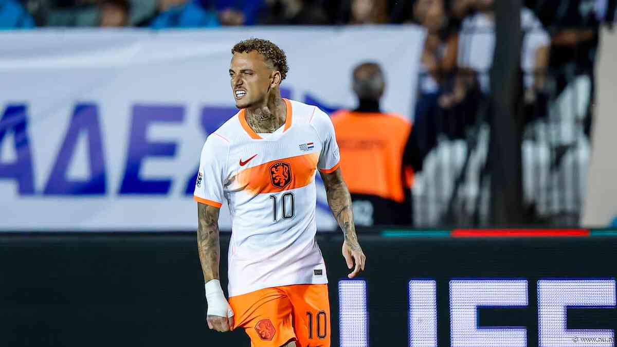Noa Lang kritisch na invalbeurt bij Oranje: 'Sta al jaar stil in ontwikkeling'