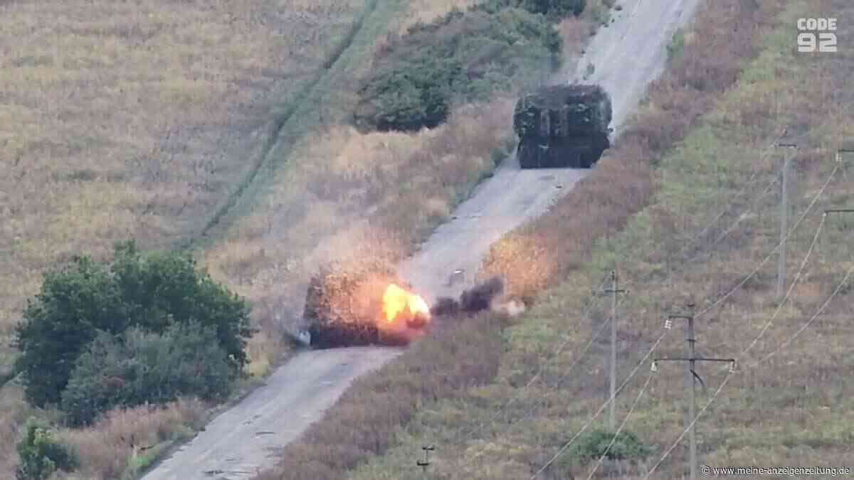 Ukrainische Schildkrötenpanzer feuern auf russische Stellungen – Video zeigt bemerkenswerten Vorstoß