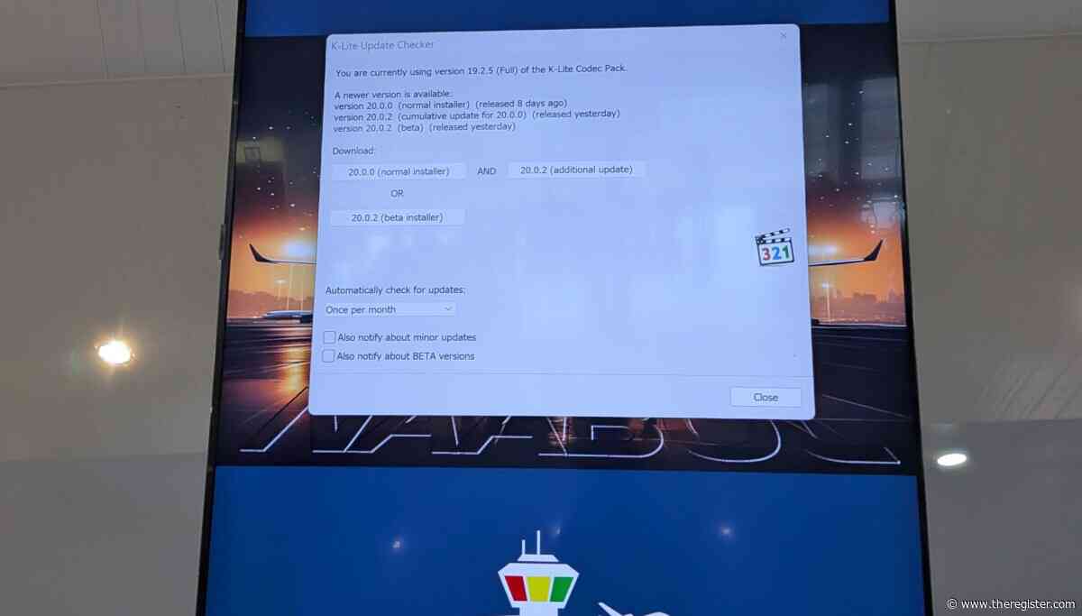 Flight delayed? So are these codec updates