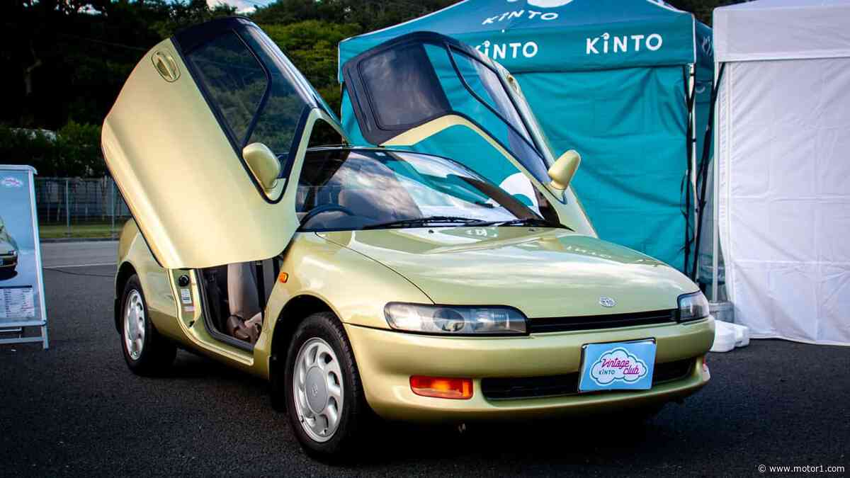 Toyota Will Now Rent You Its Bizarre Gullwing Coupe