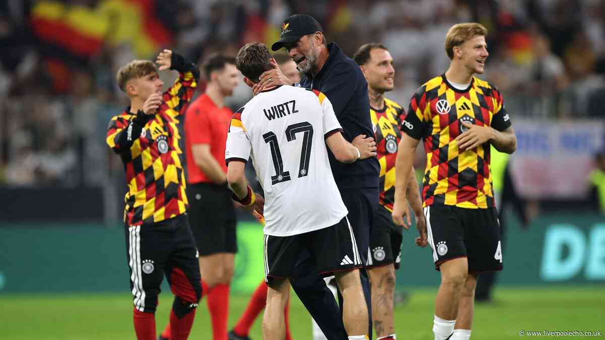 Liverpool star Florian Wirtz pays tribute to teammates after huge Jurgen Klopp decision