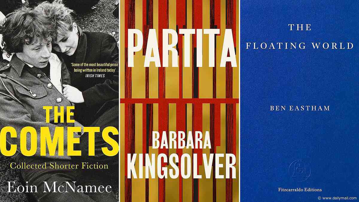 Barbara Kingsolver's back...this week's literary fiction: PARTITA by Barbara Kingsolver, THE FLOATING WORLD by Ben Eastham, THE COMETS by Eoin McNamee