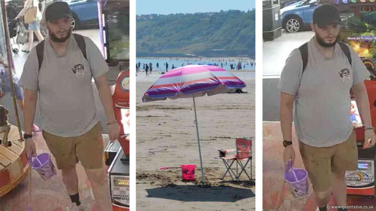 Bucket 'n' spade carrying man's image released by police in bank card use probe