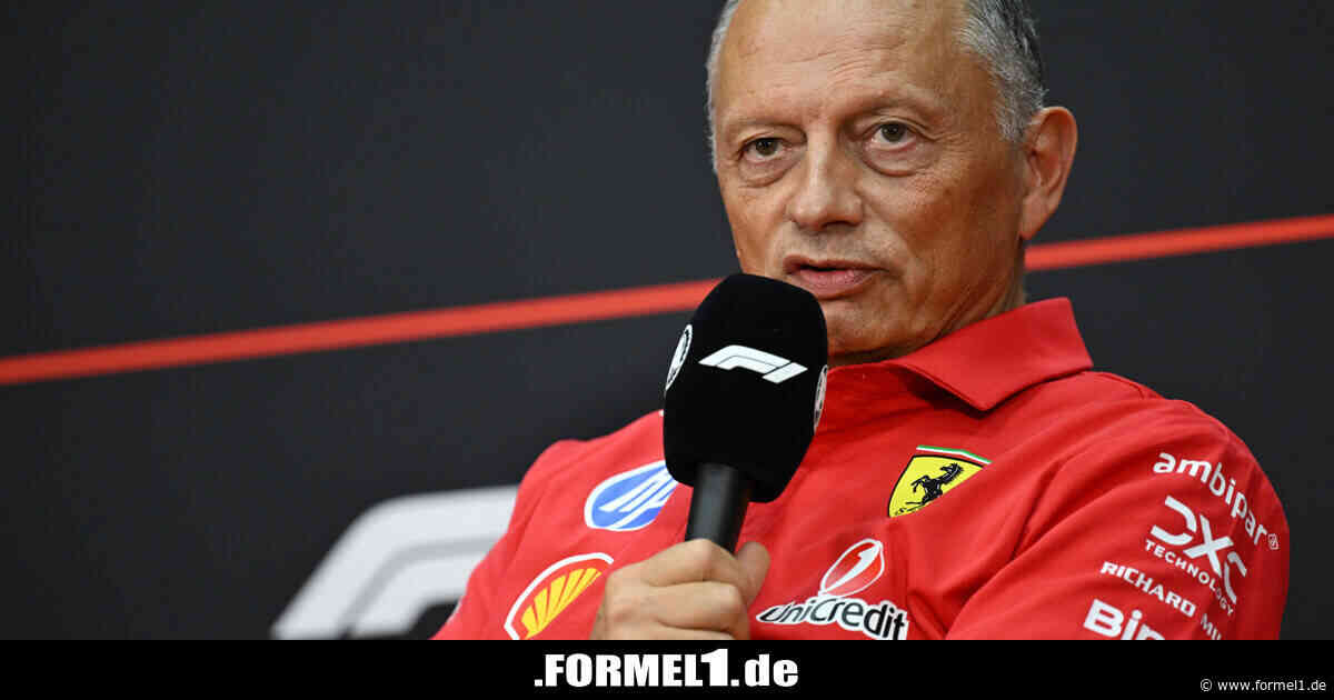 "Wäre großer Fehler": Teamchef Frederic Vasseur fordert Zusammenhalt bei Ferrari
