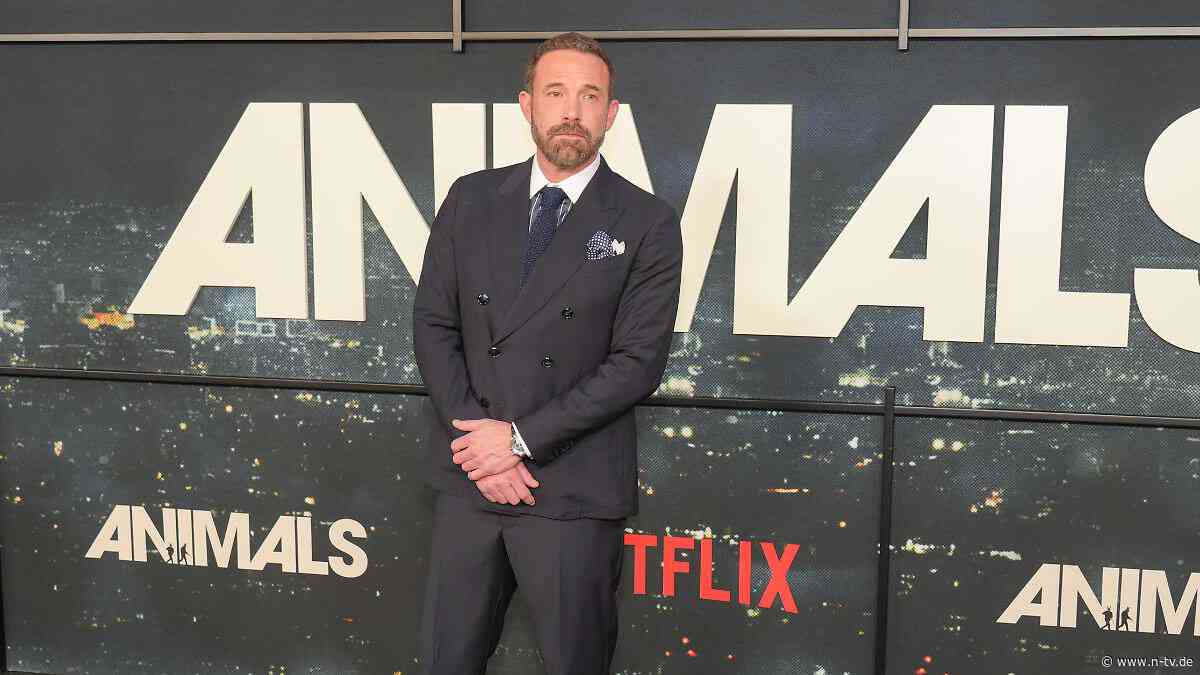 "Sehr menschlich": Ben Affleck verteidigt Einsatz von KI in seinem Film