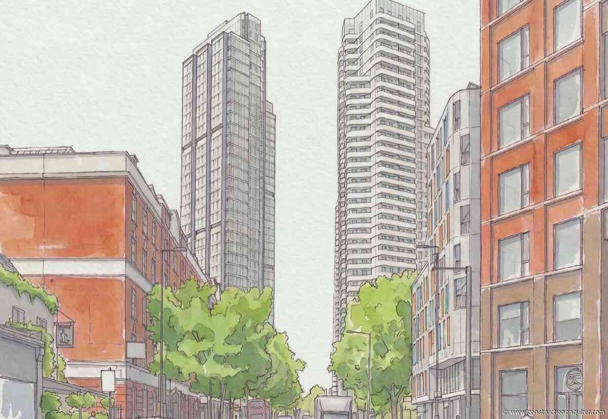 40-storey tower plan for London City Road cluster