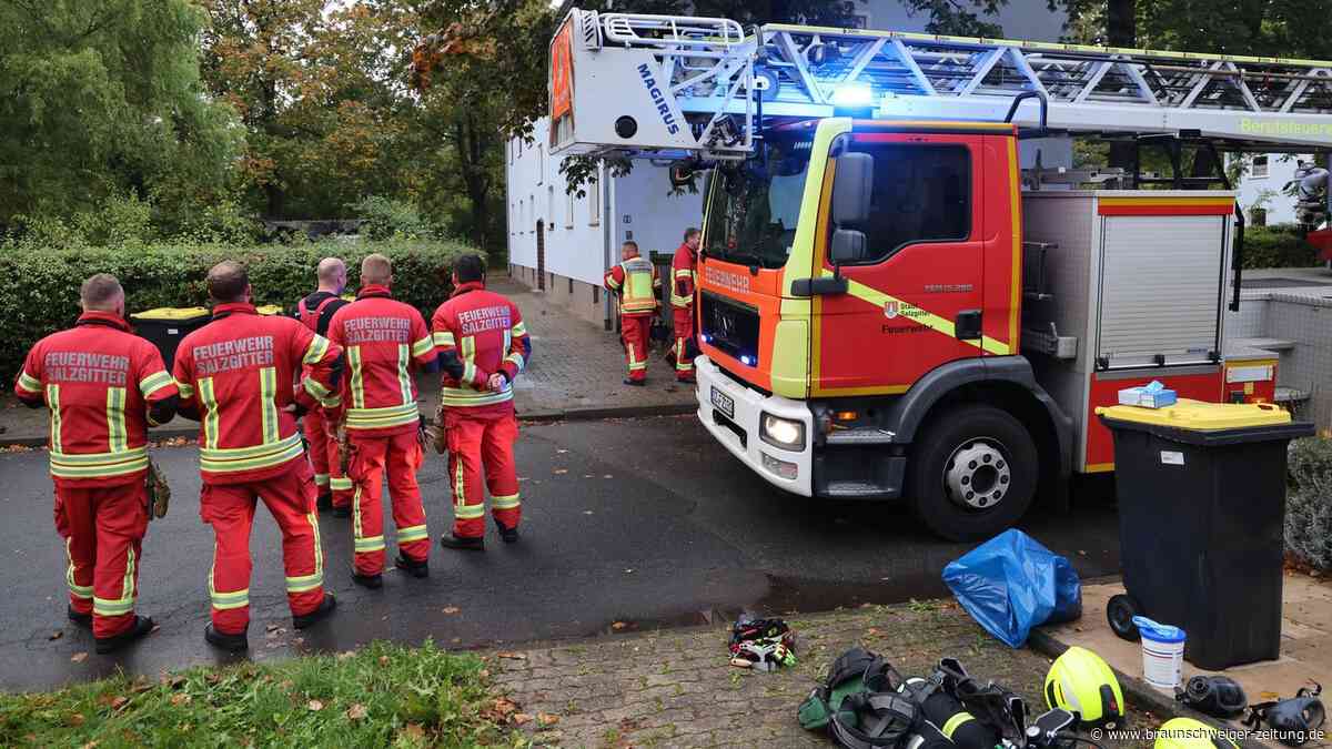 Keller in Hallendorf brennt: Bewohner retten sich aus dem Haus