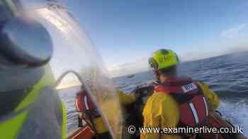 Holy Island causeway rescue as three kids and two adults pulled to safety
