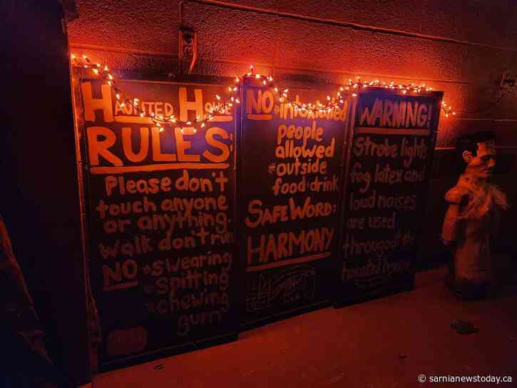 Harmony's haunted house returns for another year