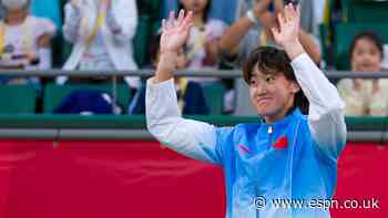 Wang defeats Zhang for tennis gold at Asian Games