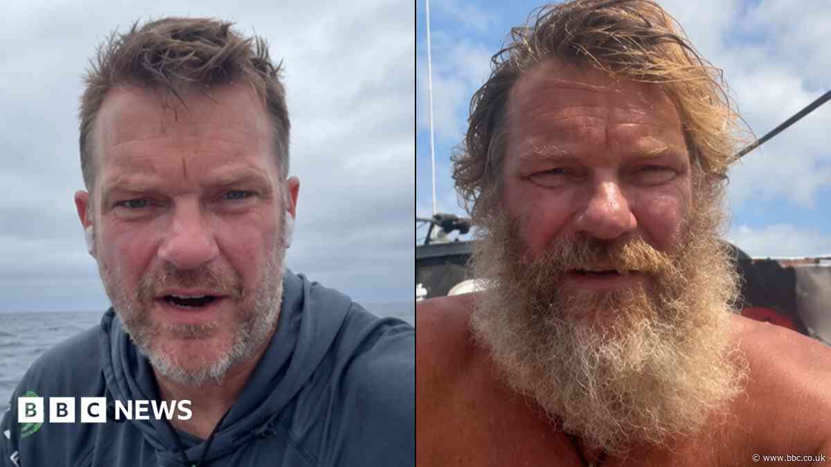 Adventurer completes oceans row after 327 days at sea