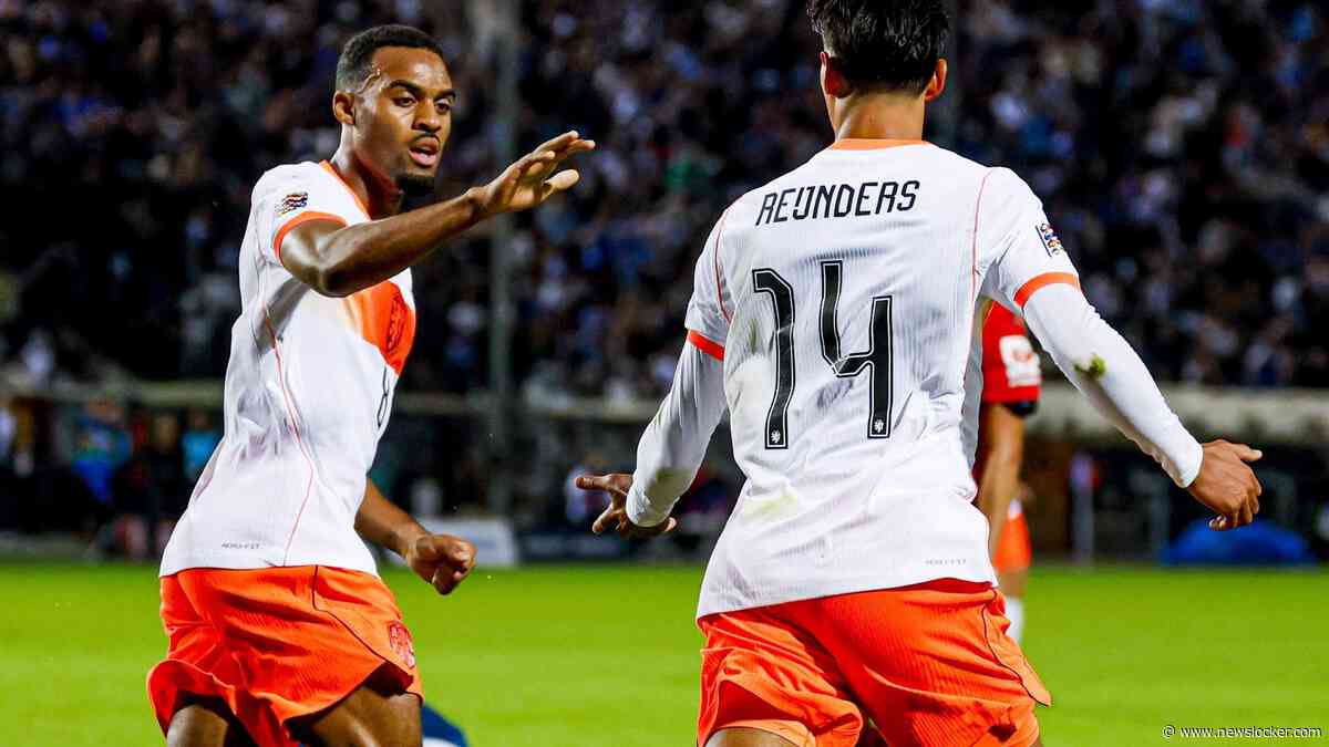 Gravenberch en Reijnders vallen goed in bij Oranje, als Xavi in de rust zijn foute beginopstelling wijzigt: ’Wel mooi dat hij zegt dat het zijn schuld is’
