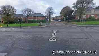 One taken to hospital after two vehicle Gateshead collision on busy crossroads