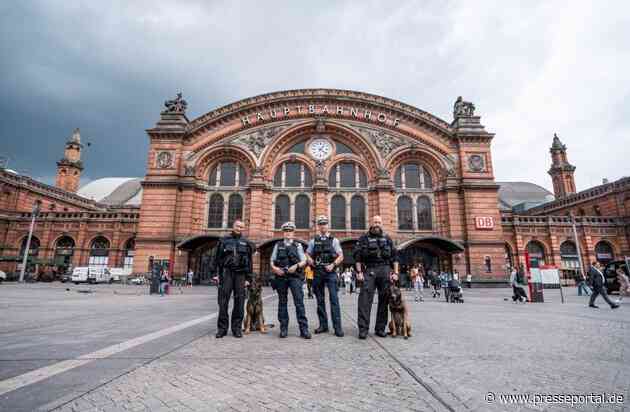 BPOL-HB: Tag der Deutschen Einheit in Bremen: Bundespolizei sorgt für Sicherheit an Bahnhöfen und am Flughafen