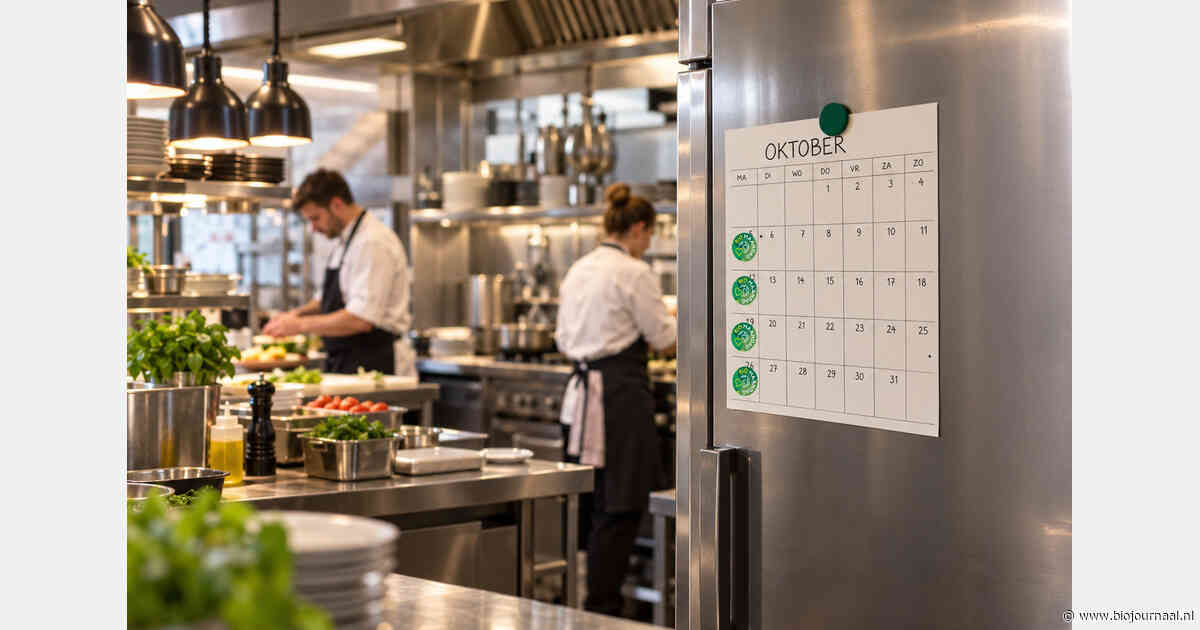 Eén dag per week biologisch brengt 15 procent dichterbij