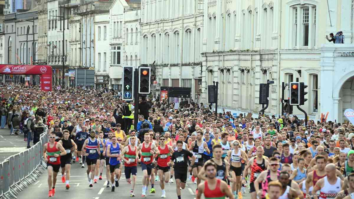 Full map of Cardiff half marathon road closures as tens of thousands of runners flood city streets