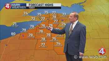 Drenching downpours some of Friday, cooler weekend