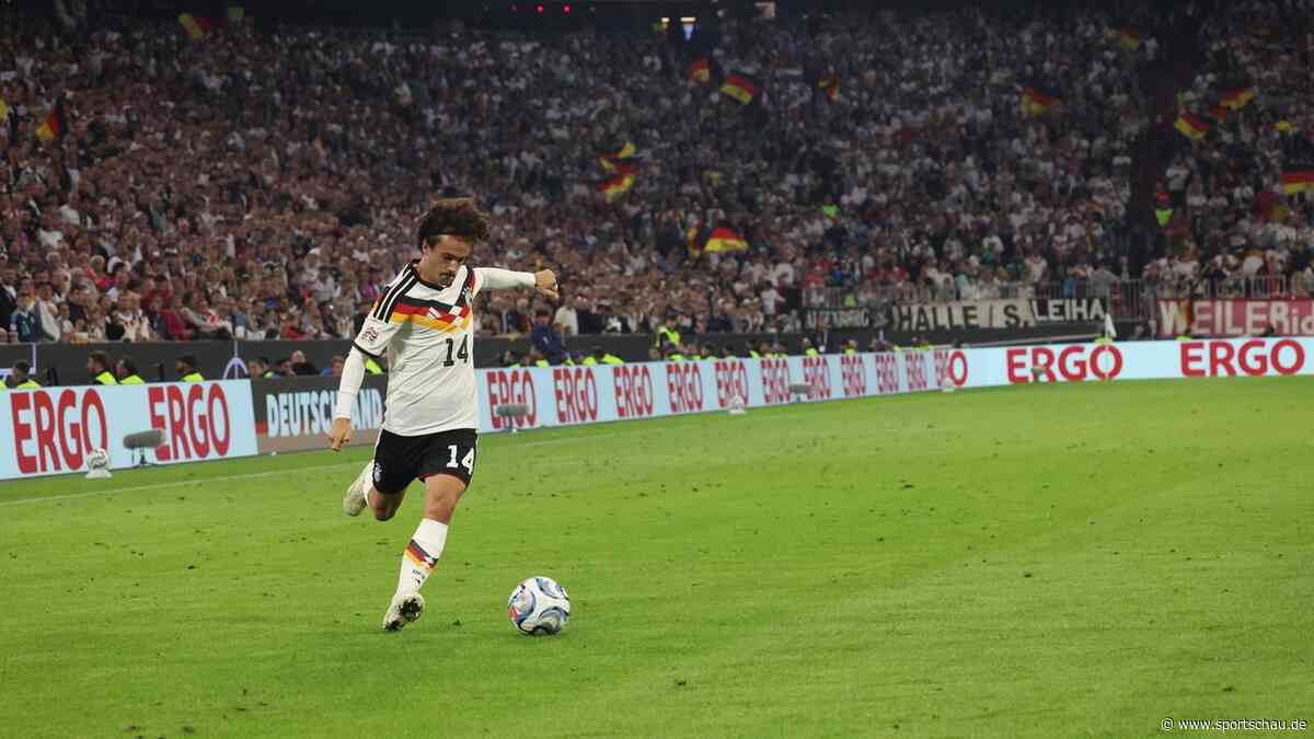 Länderspiel-Debüt von Mika Baur: Er kam rein und überzeugte