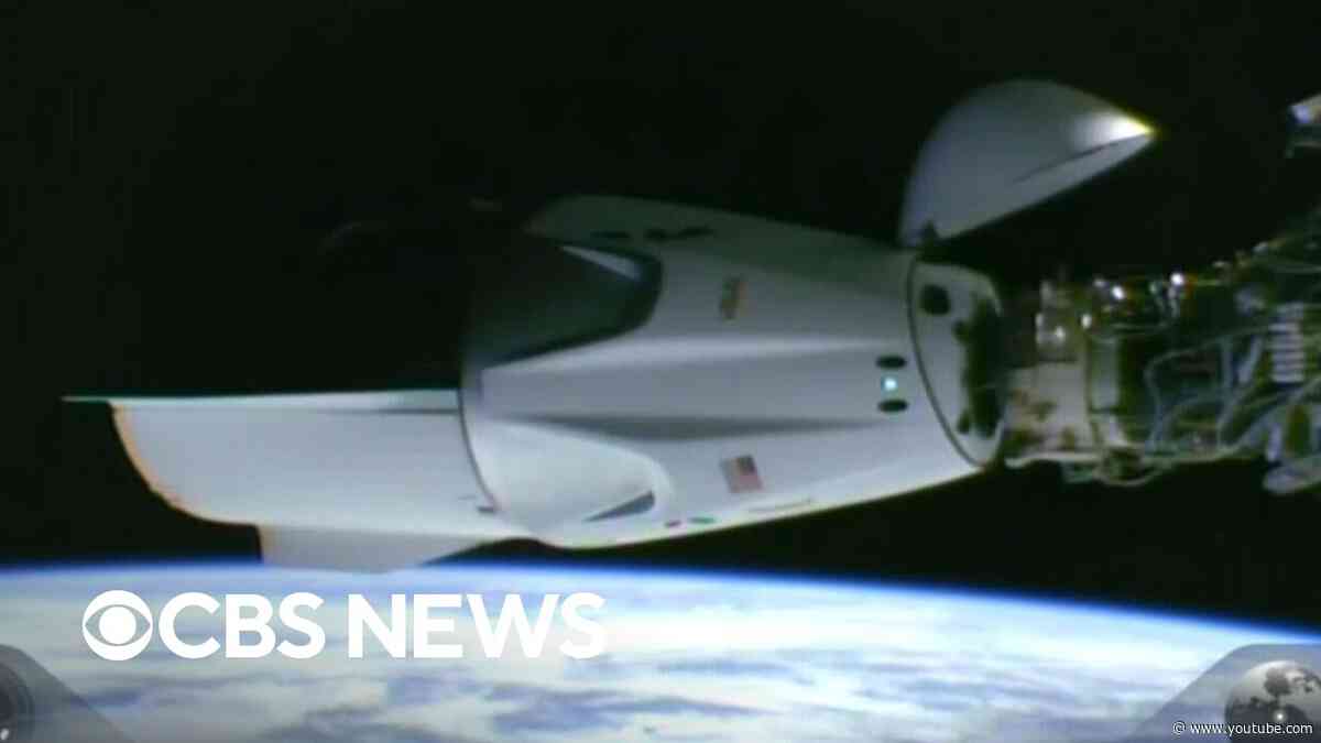 SpaceX Crew 13 docking at International Space Station