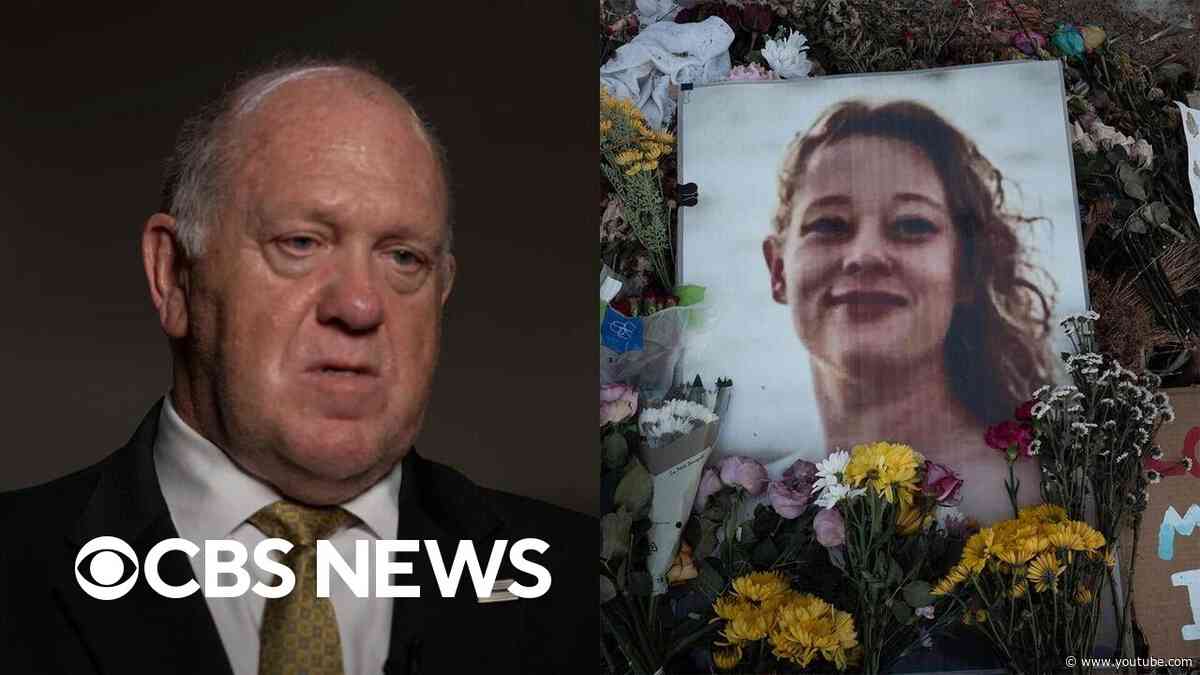 Tom Homan on fatal ICE shooting: "I wish Renee Good was alive today"