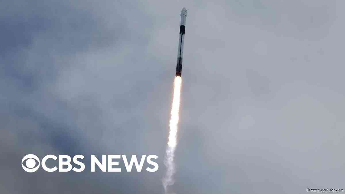 Details on international crew aboard SpaceX rocket headed to ISS