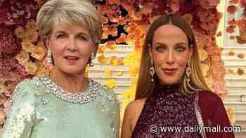 The Aussie socialites invited to the wedding of Taylor Swift's favourite Australian designer and her billionaire beau on the French Riviera- as Julie Bishop stuns in a sequinned gown