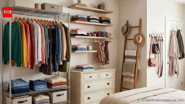 How to store clothes without a wardrobe: 9 simple ideas for a more organised bedroom