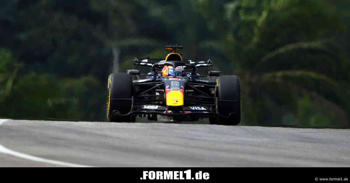 Longruns: Max Verstappen Schnellster, aber auch Favorit in Malaysia?