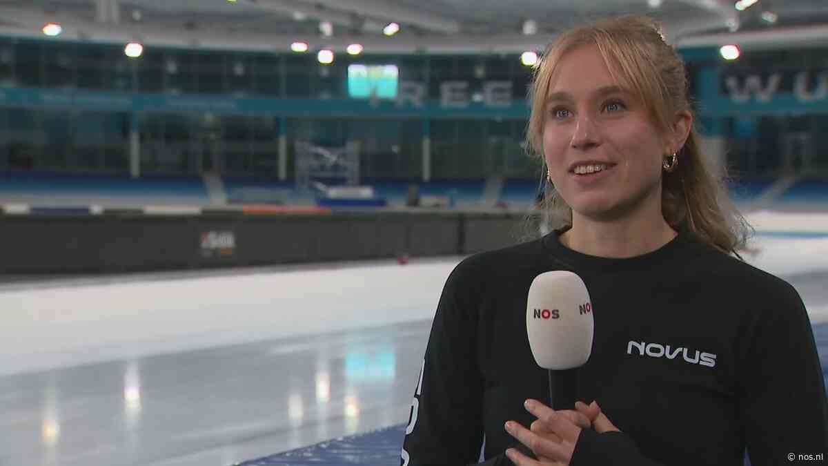 Conijn wordt bij schaatsploeg Novus tegen wil en dank een ochtendmens