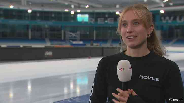 Conijn wordt bij schaatsploeg Novus tegen wil en dank een ochtendmens