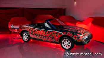 Mazda Reveals Poppy Art Car On A 1995 MX-5 Mk1