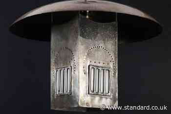 Charles Rennie Mackintosh-designed lantern to be sold at auction