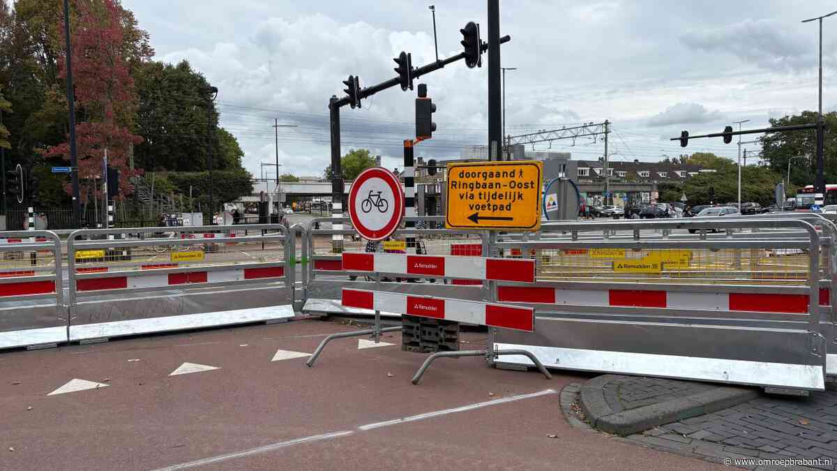 Wegwerkzaamheden zetten verkeer op z'n kop in Tilburg: 'Snap er niks van'