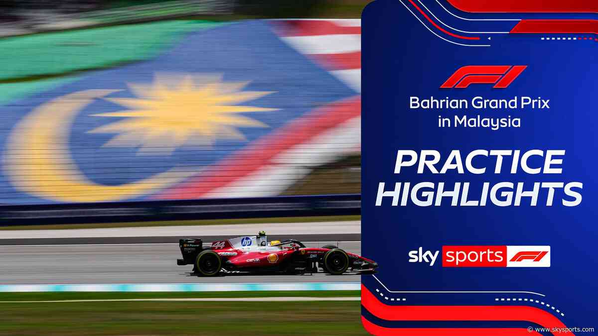 Bahrain Grand Prix in Malaysia - Practice highlights