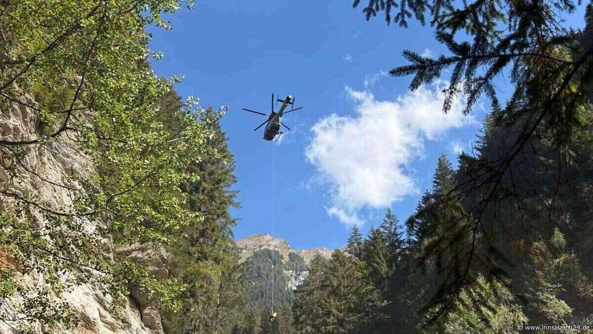 Schwer verletzter Italiener (42) verbringt Nacht im Freien: Bergrettung in Bad Hofgastein