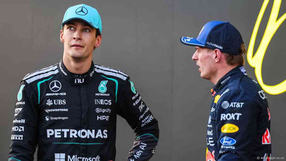 Verstappen: Russell winning title 'not impossible'