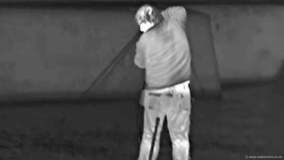 Man seen running from harbour in Aberaeron at 1am must pay more than £1,100