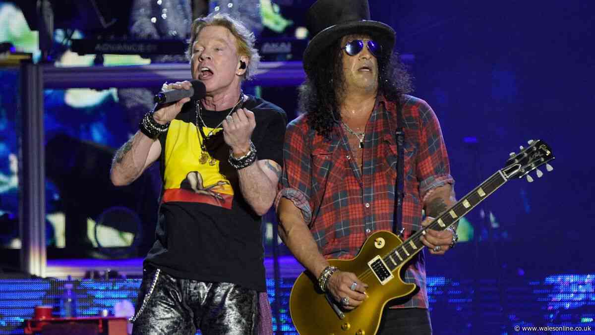 Guns N' Roses legend announces Cardiff Castle gig for 2027