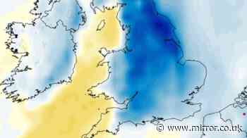 UK weather maps show major chill as just 14 counties remain above 10C – list